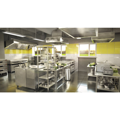 DURABLE Abfalleimer Sensor NO TOUCH 35l Edelstahl silber/schwarz 1 Sortierfach