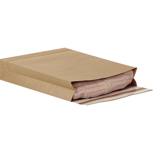 e-Green Faltentasche E-Commerce Mailer 350 x 450 mm (B x H) ohne Fenster 110g/m² mit Haftklebung Kraftpapier braun 200 St./Pack.