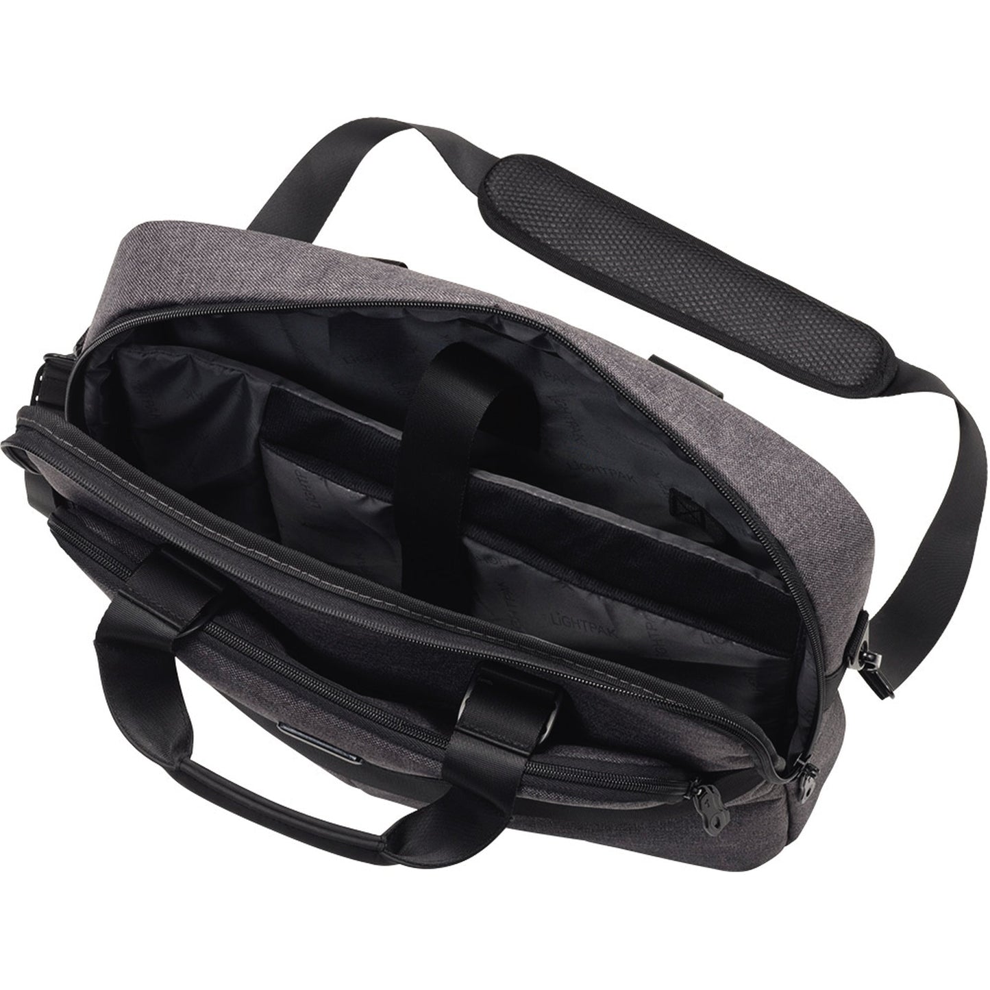 LIGHTPAK® Notebooktasche WOOKIE 30 x 39 x 6 cm (B x H x T) 31 x 40 x 7 cm (B x H x T) Polyester grau