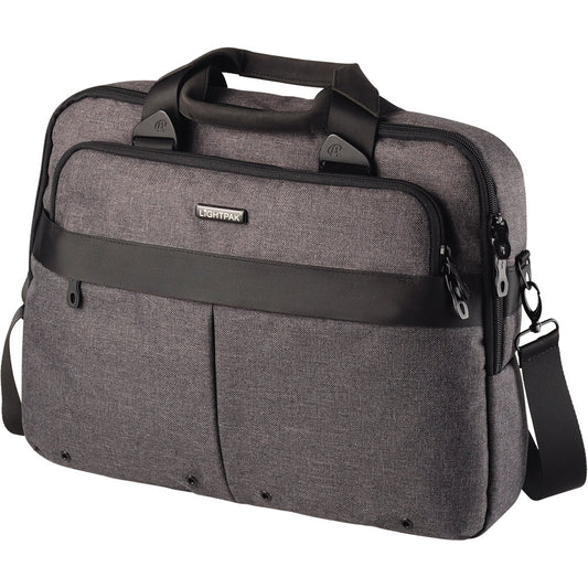 LIGHTPAK® Notebooktasche WOOKIE 30 x 39 x 6 cm (B x H x T) 31 x 40 x 7 cm (B x H x T) Polyester grau