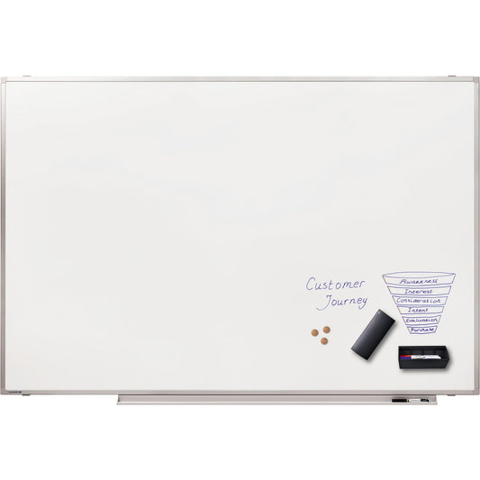 Legamaster Whiteboard PROFESSIONAL Maße der Oberfläche: 100 x 75 cm (B x H) Tafel magnethaftend nicht beidseitig beschreibbar inkl. 1 x Boardmarker Stahl emailliert weiß