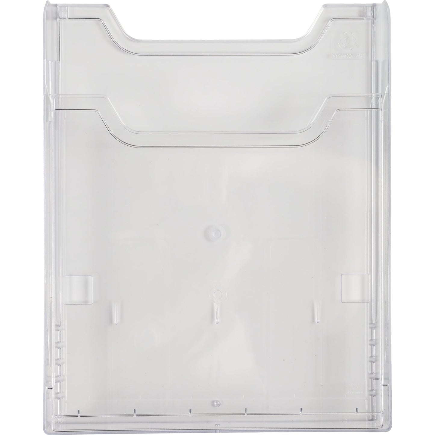 Exacompta Prospekthalter Office 16 x 16,5 x 4 cm (B x H x T) DIN A5 Polystyrol kristall 1 Fach