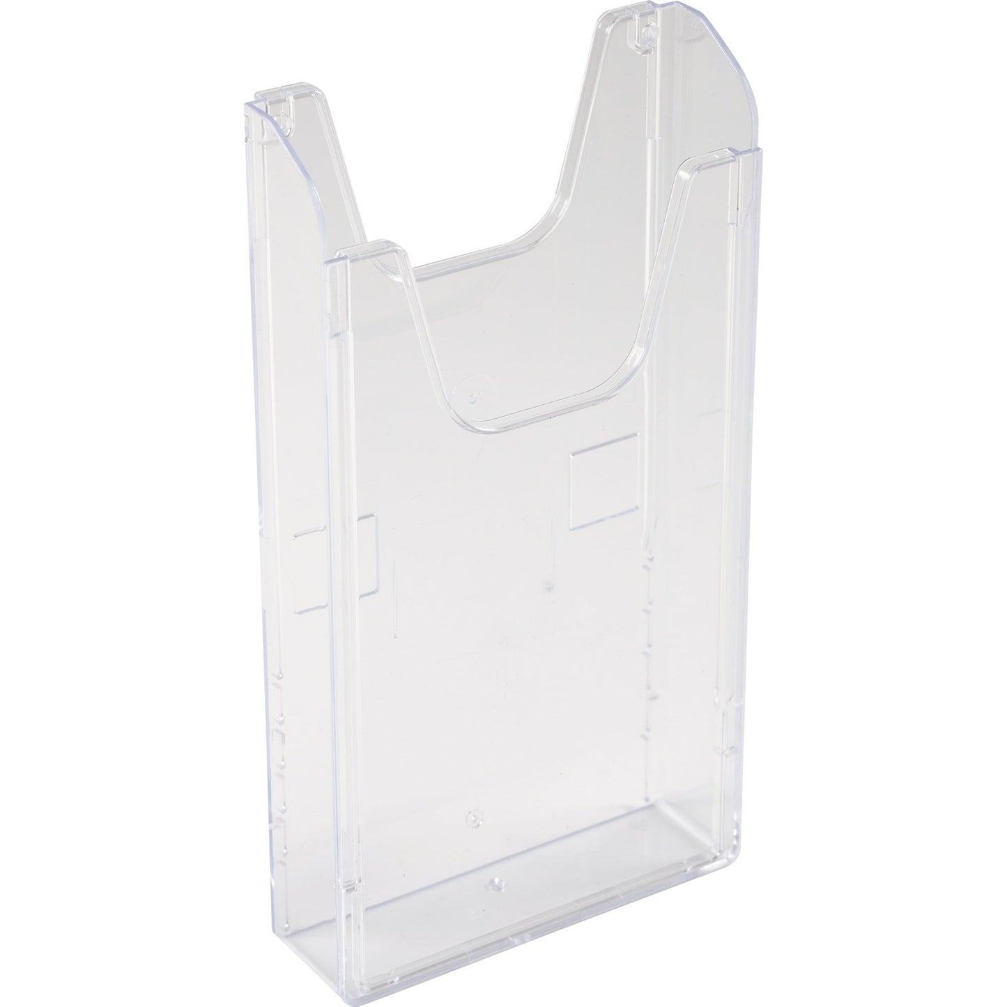 Exacompta Prospekthalter Office 23,9 x 30 x 3,8 cm (B x H x T) DIN A4 Polystyrol kristall 1 Fach