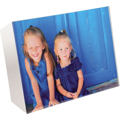 Exacompta Tischaufsteller Office Exacryl 21 x 30,5 x 8,3 cm (B x H x T) DIN A4 einseitig verwendbar Acryl kristall