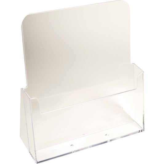 Exacompta Prospekthalter Office Exacryl 23,5 x 24,7 x 8,5 cm (B x H x T) DIN A4 Polystyrol kristall 1 Fach