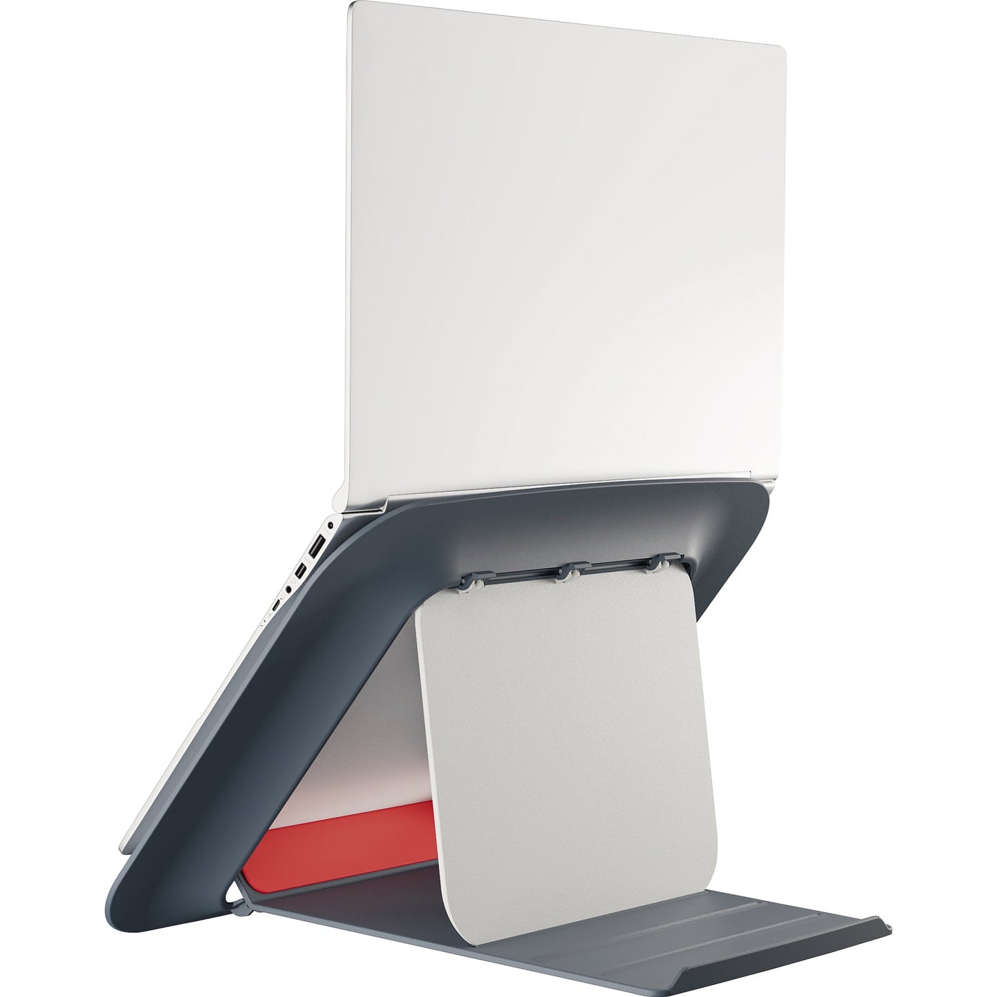 Leitz Notebookständer Ergo Cosy höhenverstellbar 80 % Post-Consumer-Kunststoff/Metall/Gummi grau
