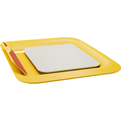Leitz Notebookständer Ergo Cosy höhenverstellbar 80 % Post-Consumer-Kunststoff/Metall/Gummi gelb