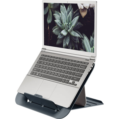 Leitz Notebookständer Ergo Cosy höhenverstellbar 80 % Post-Consumer-Kunststoff/Metall/Gummi grau