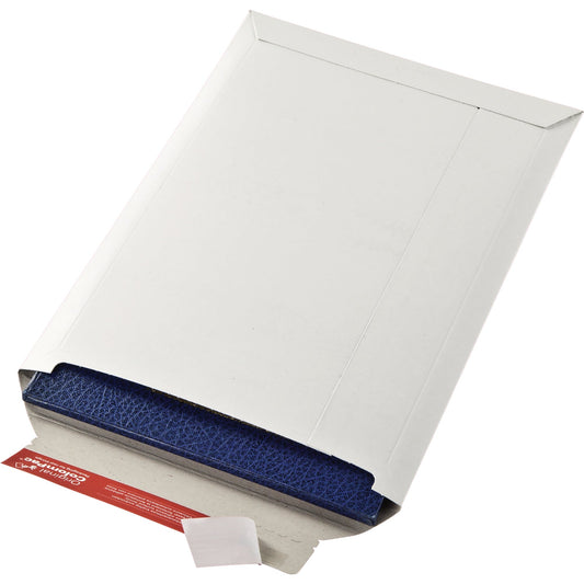 ColomPac® Versandtasche Rigid 260 x 345 x -30 mm (B x H x T) mit Haftklebung ohne Fenster ohne Fadenverstärkung weiß