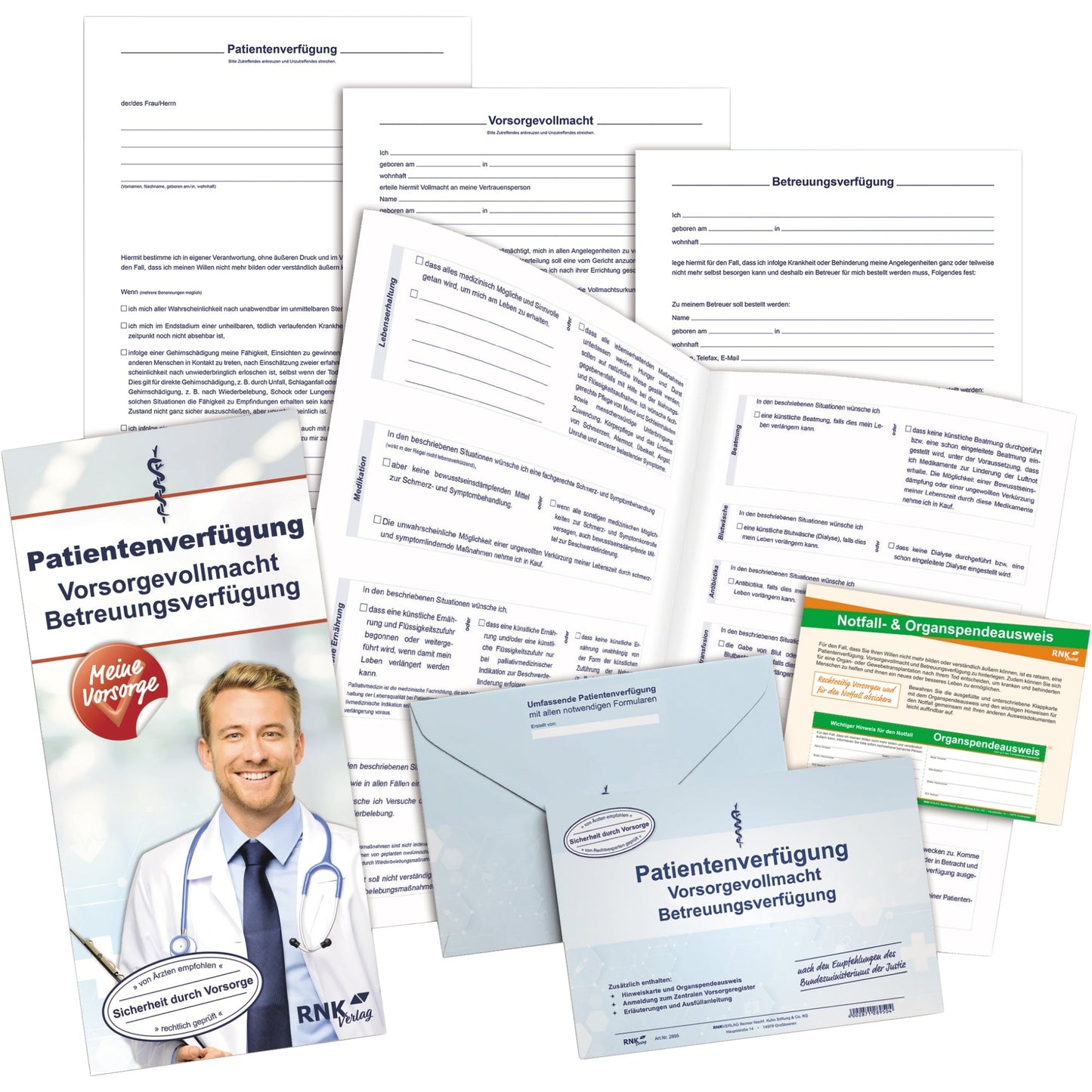 RNK Verlag Patientenverfügung DIN C5