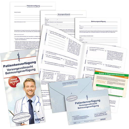 RNK Verlag Patientenverfügung DIN C5