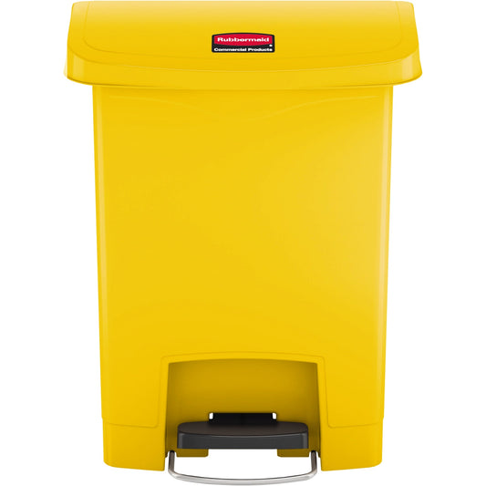 Rubbermaid Tretabfalleimer SLIM JIM® STEP-ON 28,91 x 53,64 x 44,75 cm (B x H x T) 30l Kunststoff gelb