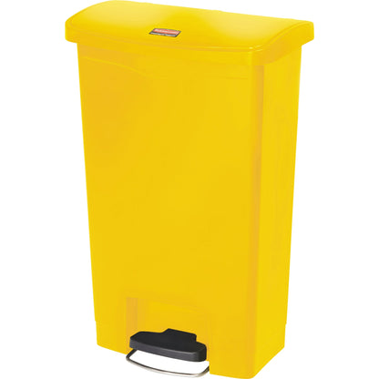 Rubbermaid Tretabfalleimer SLIM JIM® STEP-ON 33,19 x 74,72 x 49,78 cm (B x H x T) 50l Kunststoff gelb