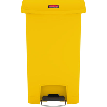 Rubbermaid Tretabfalleimer SLIM JIM® STEP-ON 33,19 x 74,72 x 49,78 cm (B x H x T) 50l Kunststoff gelb
