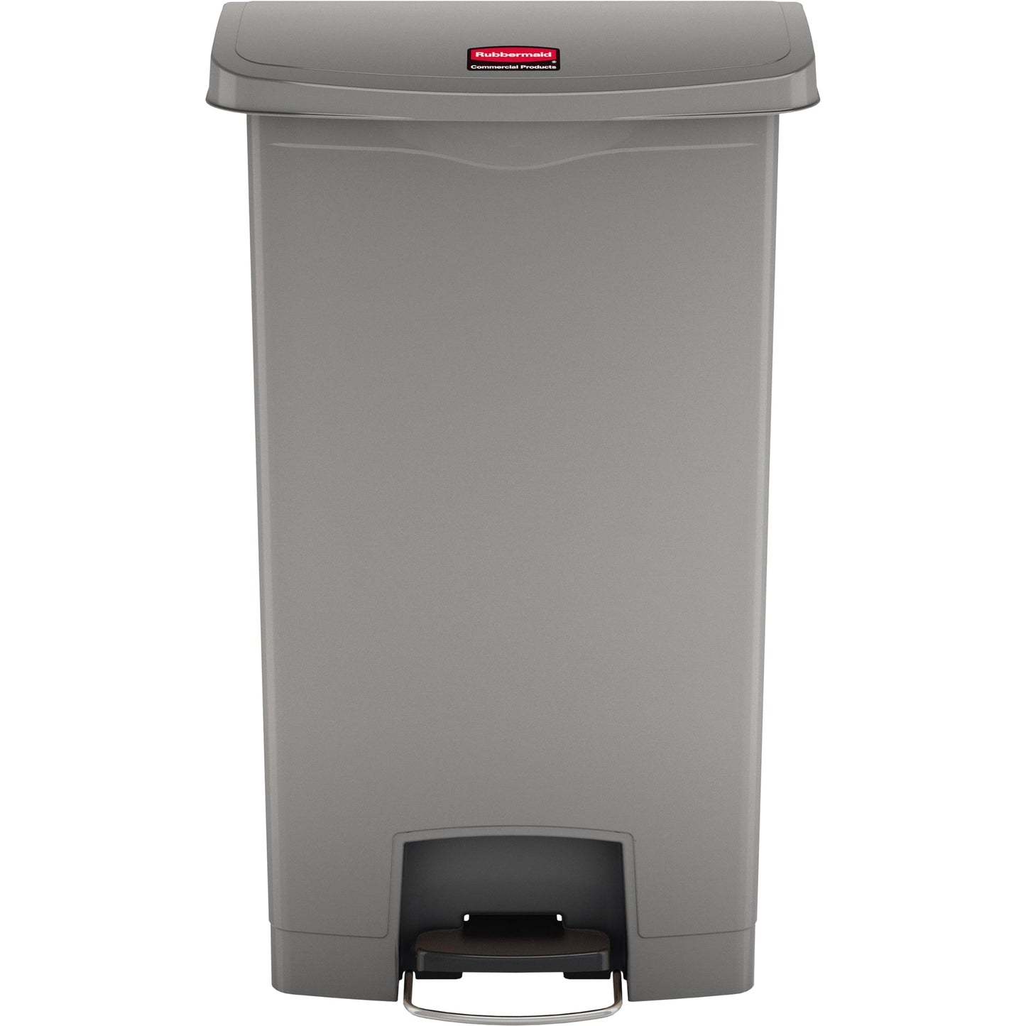 Rubbermaid Tretabfalleimer SLIM JIM® STEP-ON 33,02 x 80,98 x 52,37 cm (B x H x T) 68l Kunststoff grau