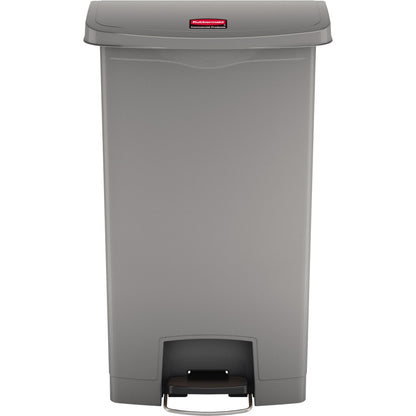 Rubbermaid Tretabfalleimer SLIM JIM® STEP-ON 33,02 x 80,98 x 52,37 cm (B x H x T) 68l Kunststoff grau