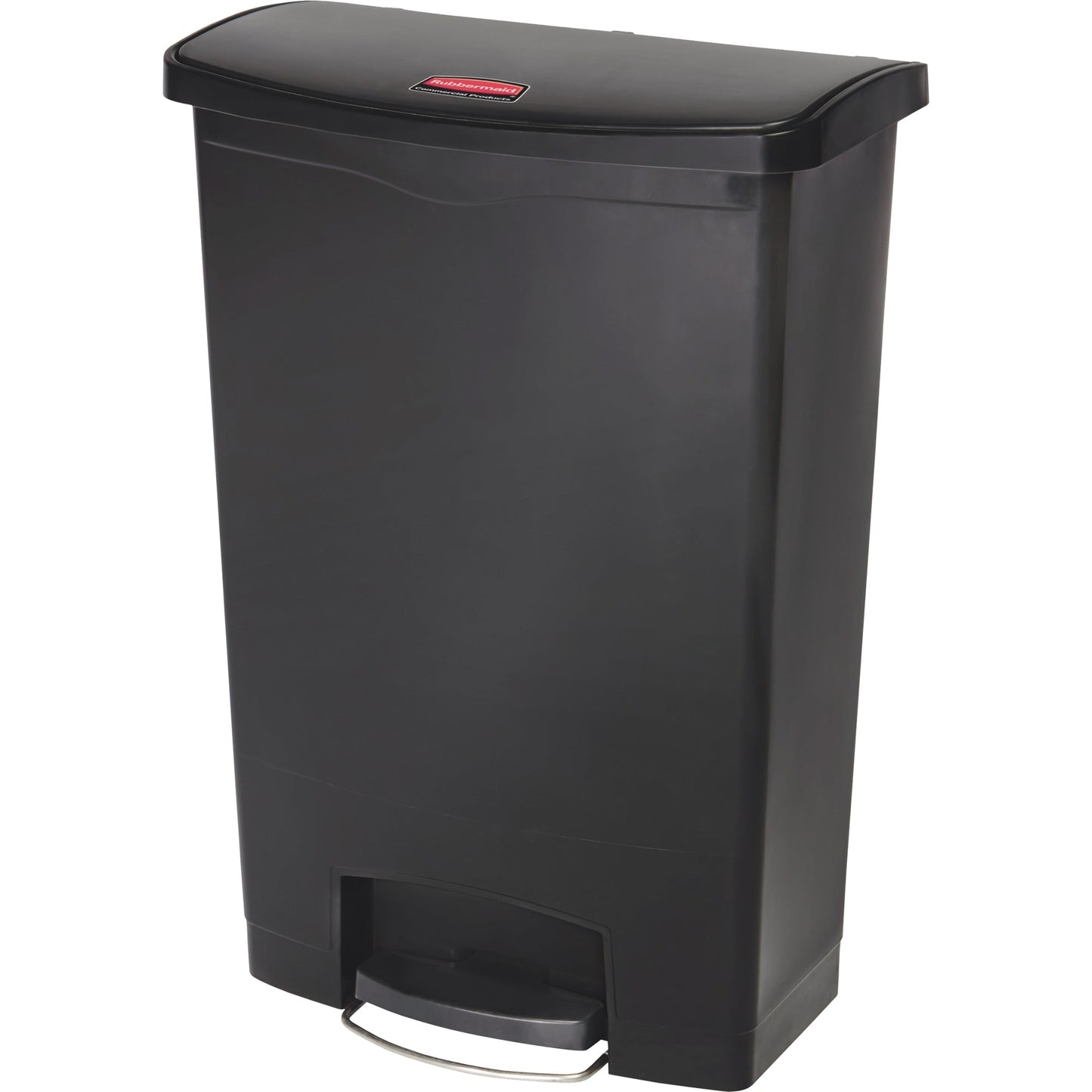 Rubbermaid Tretabfalleimer SLIM JIM® STEP-ON 37 x 85,42 x 60,83 cm (B x H x T) 90l Kunststoff schwarz