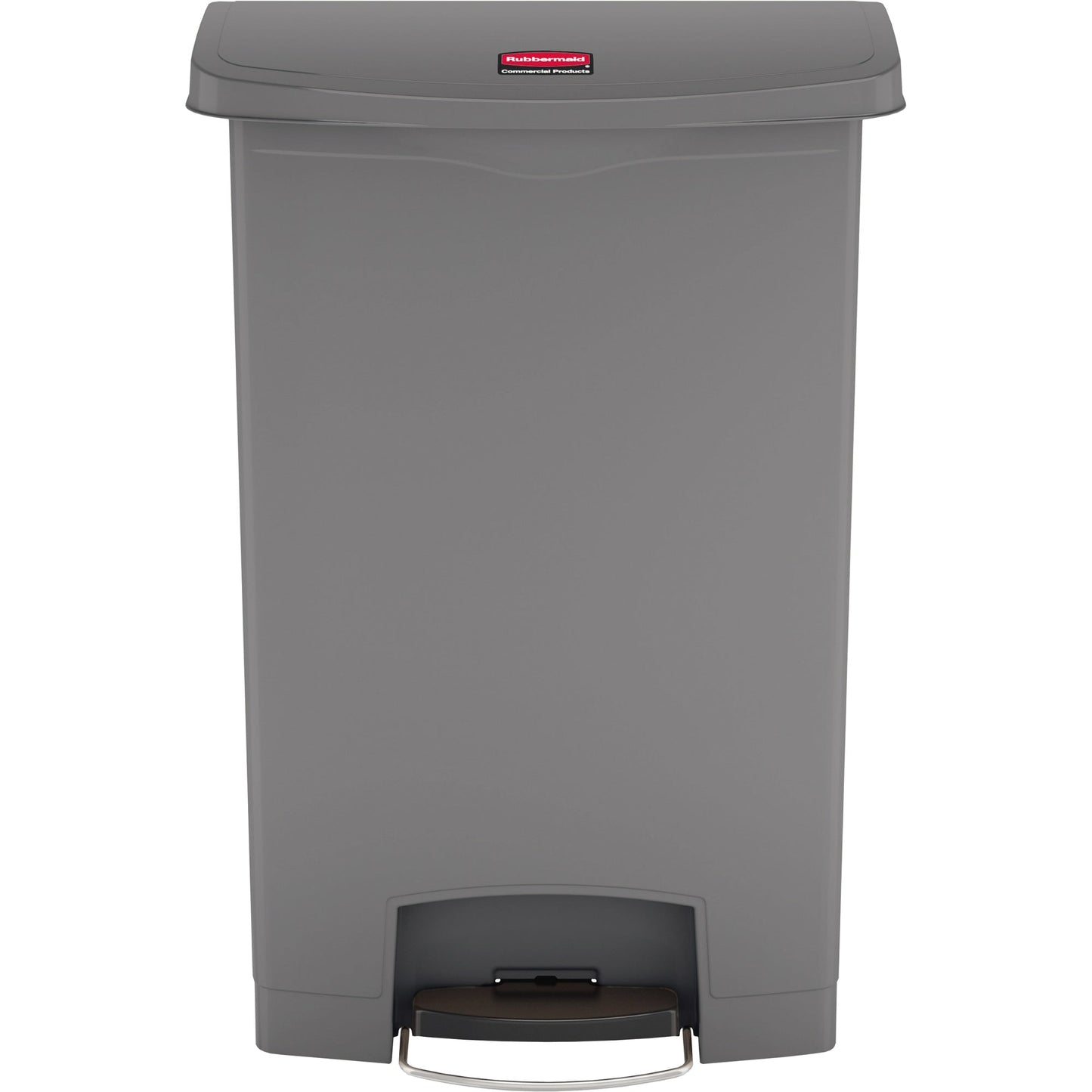 Rubbermaid Tretabfalleimer SLIM JIM® STEP-ON 37 x 85,42 x 60,83 cm (B x H x T) 90l Kunststoff grau