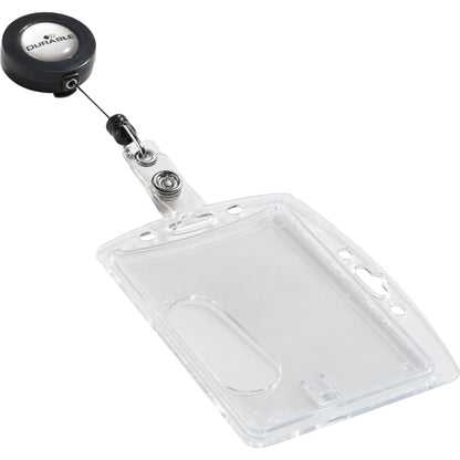 DURABLE Ausweishalter 87 x 54 mm (B x H) Polystyrol transparent 10 St./Pack.