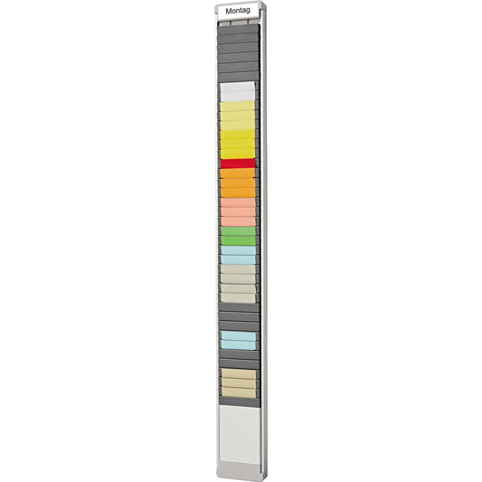 Ultradex T-Kartenmodul Aluminium silber 20 Planungsfelder