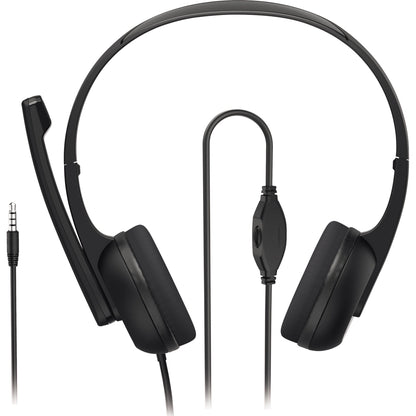 Hama Headset HS-P150 V2 3,5 mm Klinkenstecker schwarz/silber