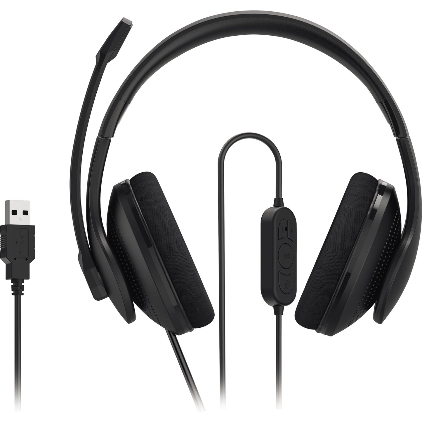 Hama Headset HS-USB300 V2 USB-A schwarz