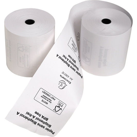 Exacompta Thermokassenrolle 80 mm x 72 m (B x L) 70mm BPA-frei phenolfrei 6 St./Pack.
