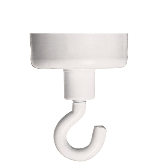 FRANKEN Magnet 37mm 10kg Metall weiß