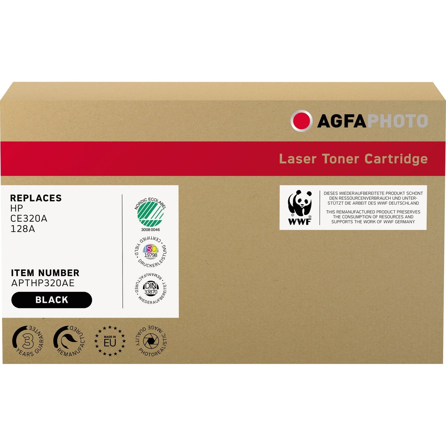 AgfaPhoto Toner kein Originalzubehör Kompatibel mit: HP 128A ca. 2.000 Seiten schwarz