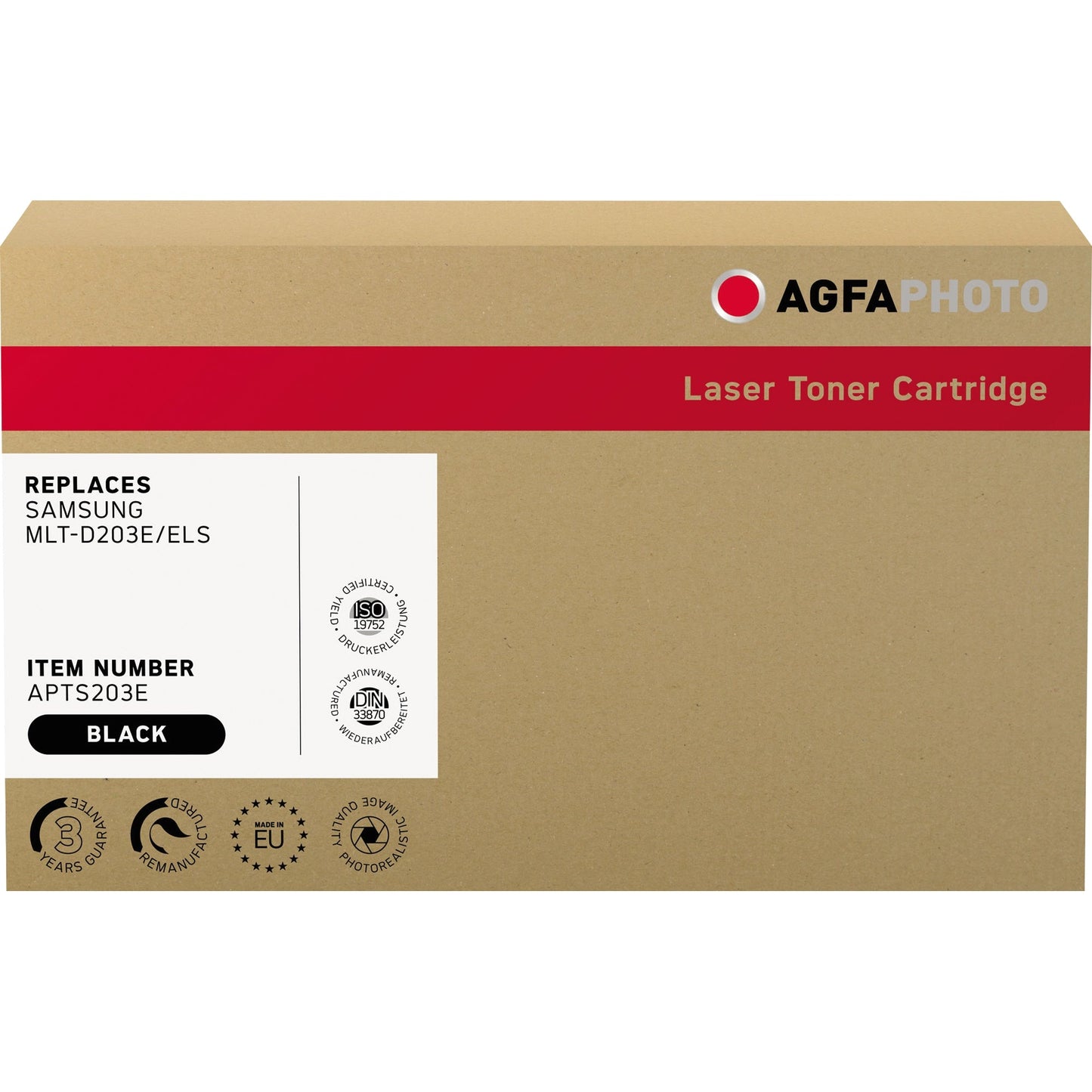 AgfaPhoto Toner kein Originalzubehör Kompatibel mit: Samsung MLT-D203E ca. 10.000 Seiten schwarz