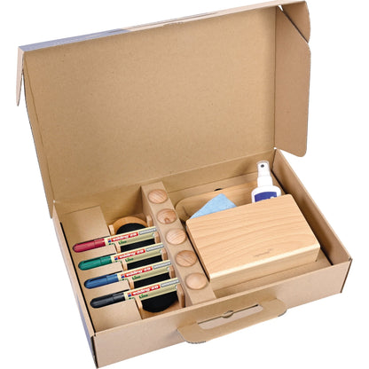 Legamaster Starterset Whiteboard WOODEN