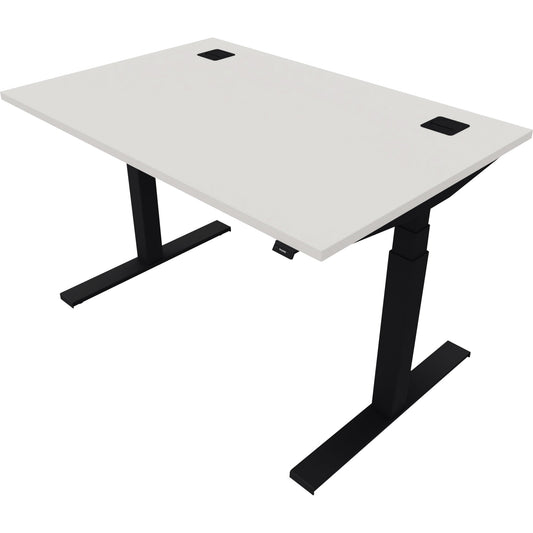 NowyStyl Schreibtisch eModel 2.0 Maße: 1.200 x 640-1.300 x 800 mm (B x H x T) Holz weiß