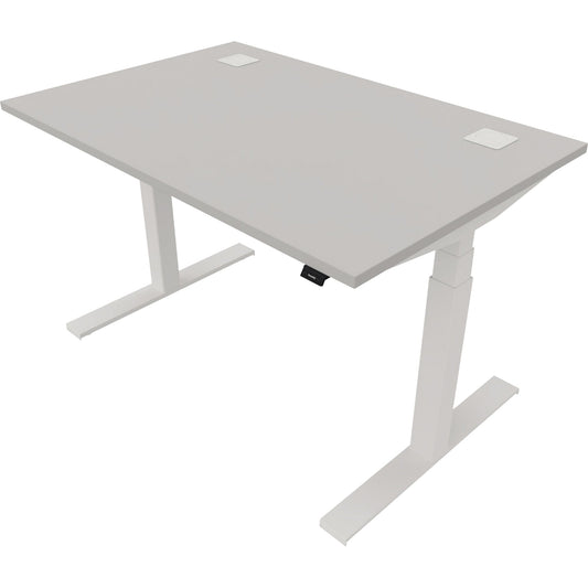 NowyStyl Schreibtisch eModel 2.0 Maße: 1.200 x 640-1.300 x 800 mm (B x H x T) Holz platinum