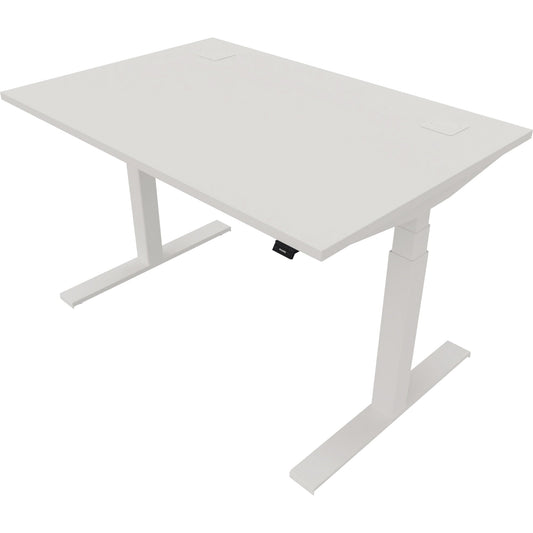 NowyStyl Schreibtisch eModel 2.0 Maße: 1.200 x 640-1.300 x 800 mm (B x H x T) Holz weiß