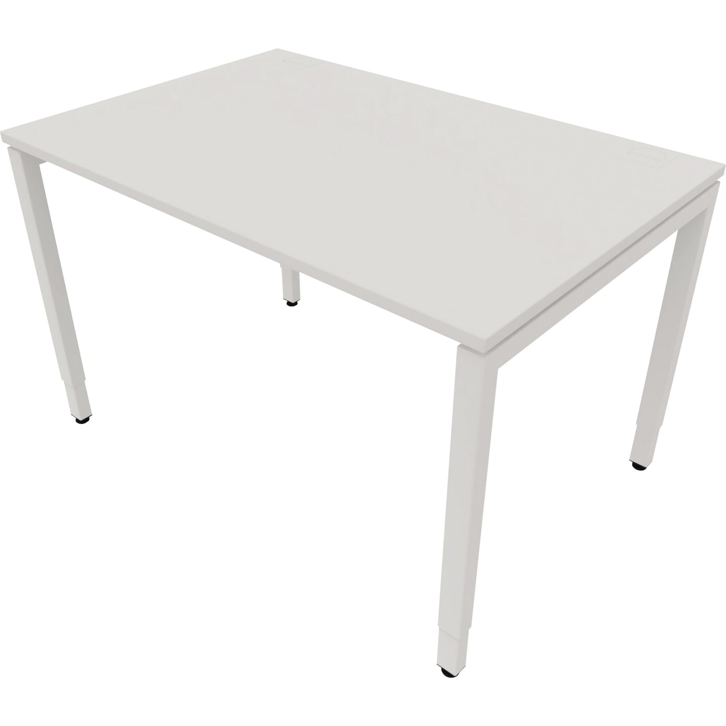 NowyStyl Büroschreibtisch manuell 180x80cm ws/weiß