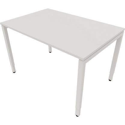 NowyStyl Büroschreibtisch manuell 180x80cm ws/weiß
