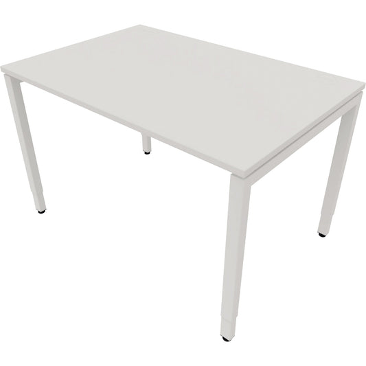 NowyStyl Büroschreibtisch manuell 180x80cm ws/weiß