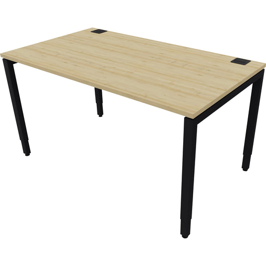 NowyStyl Schreibtisch Maße: 1.400 x 640-860 x 800 mm (B x H x T) Holz natural country beech