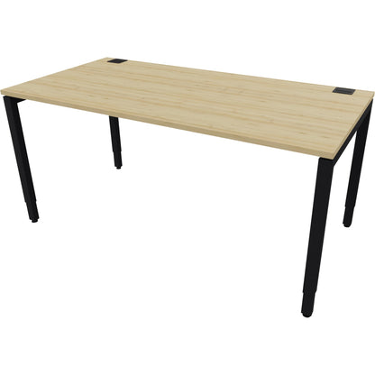 NowyStyl Schreibtisch Maße: 1.800 x 640-860 x 800 mm (B x H x T) Holz natural country beech