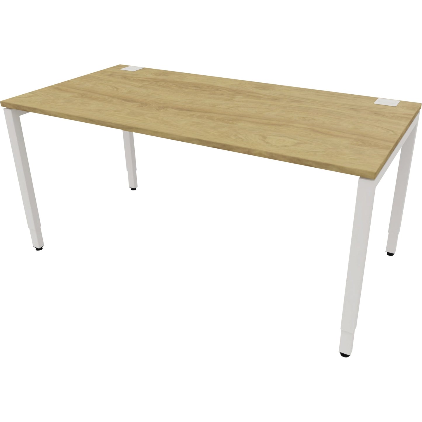 NowyStyl Schreibtisch Maße: 1.600 x 640-860 x 800 mm (B x H x T) Holz natural hickory