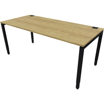 NowyStyl Schreibtisch Maße: 1.800 x 640-860 x 800 mm (B x H x T) Holz natural hickory