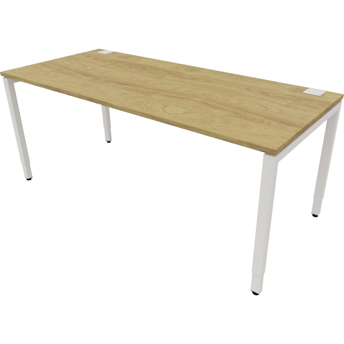 NowyStyl Schreibtisch Maße: 1.800 x 640-860 x 800 mm (B x H x T) Holz natural hickory