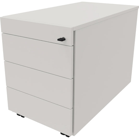 NowyStyl Rollcontainer 4Auszüge weiß