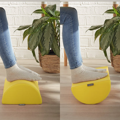 Leitz Fußstütze Ergo Cosy 40,5 x 14 x 26 cm (B x H x T) gelb