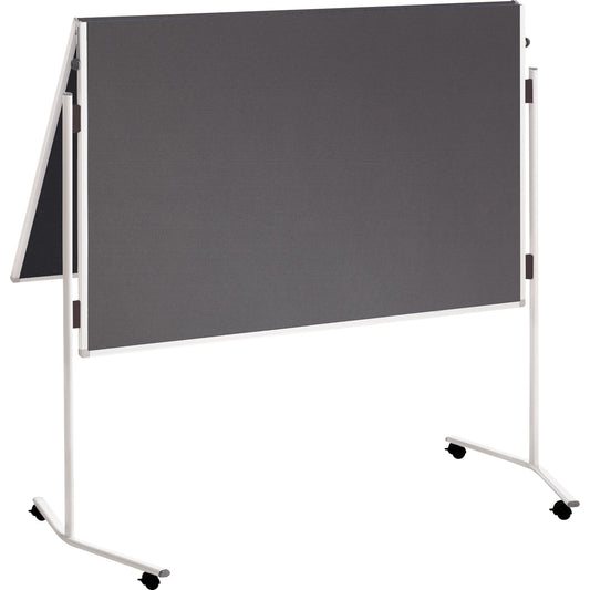 FRANKEN Moderationstafel ECO Maße der Oberfläche: 120 x 150 cm (B x H) Filz grau