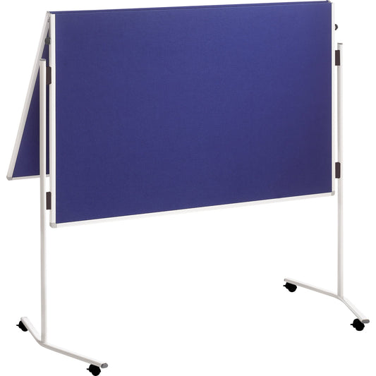 FRANKEN Moderationstafel ECO Maße der Oberfläche: 120 x 150 cm (B x H) Filz blau