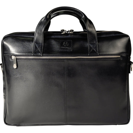 Exacompta Notebooktasche Exactive® 41 x 30 x 9,5 cm (B x H x T) Rindsleder schwarz