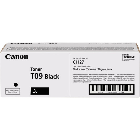 Canon Toner Originalzubehör T09BK ca. 7.600 Seiten schwarz
