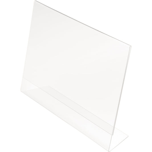 Deflecto® Tischaufsteller Classic Image 30 x 20,5 x 7 cm (B x H x T) DIN A4 quer einseitig verwendbar Polystyrol transparent