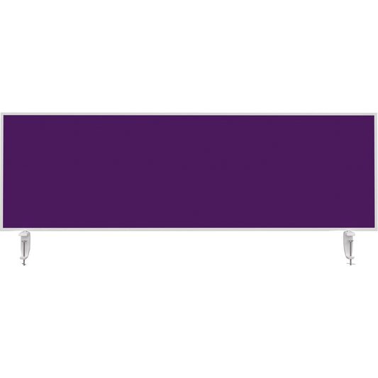 magnetoplan® Tischtrennwand VarioPin 160 x 50 cm (B x H) 2cm schwer entflammbar violett